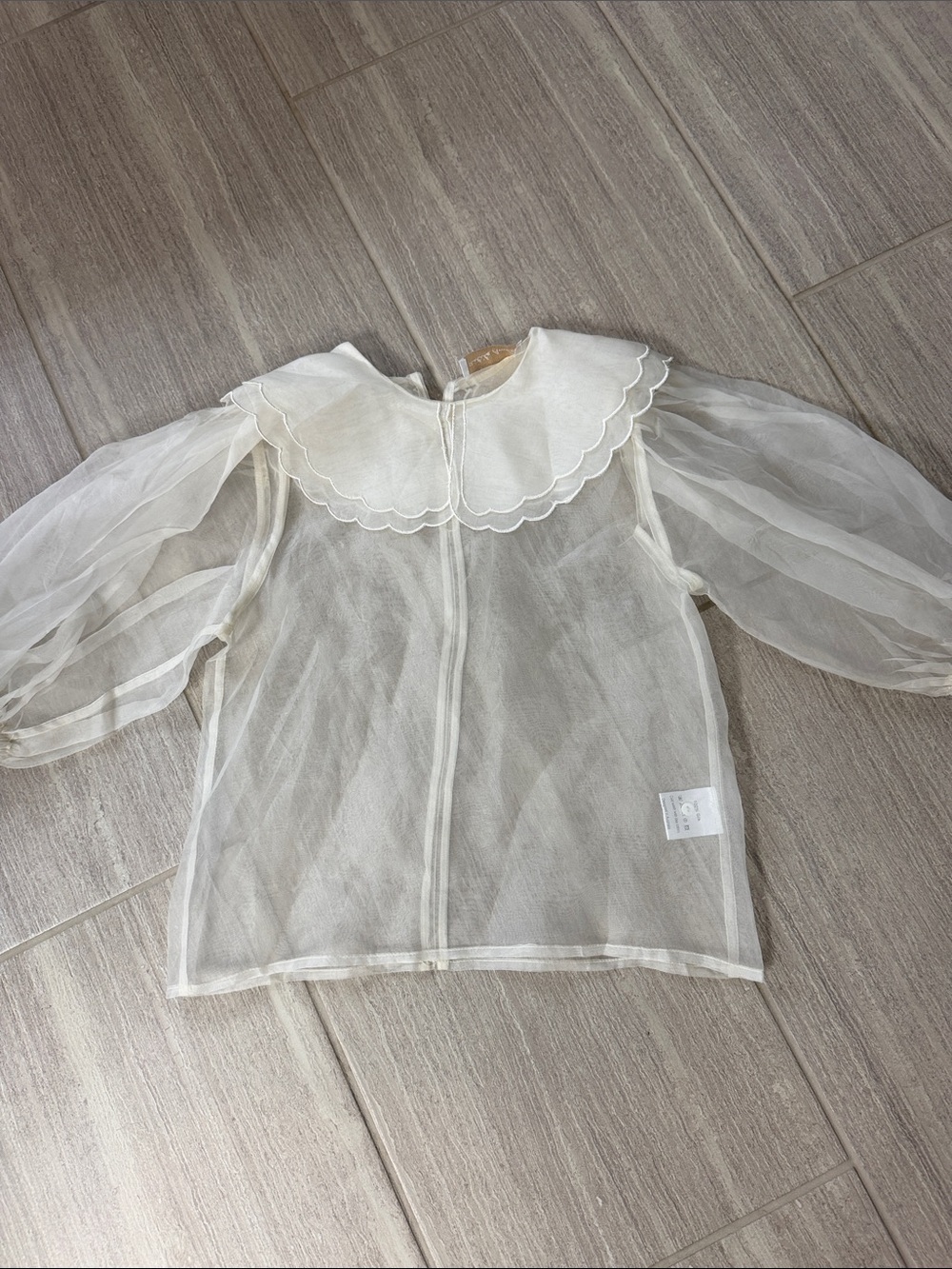 Petite Amelie 100% silk top